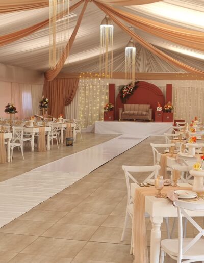Inside view of Engadini Function Venue Hall